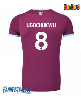 Burnley Lesley Ugochukwu #8 Tricou Fotbal Replică 2025-26 Barbati Acasa